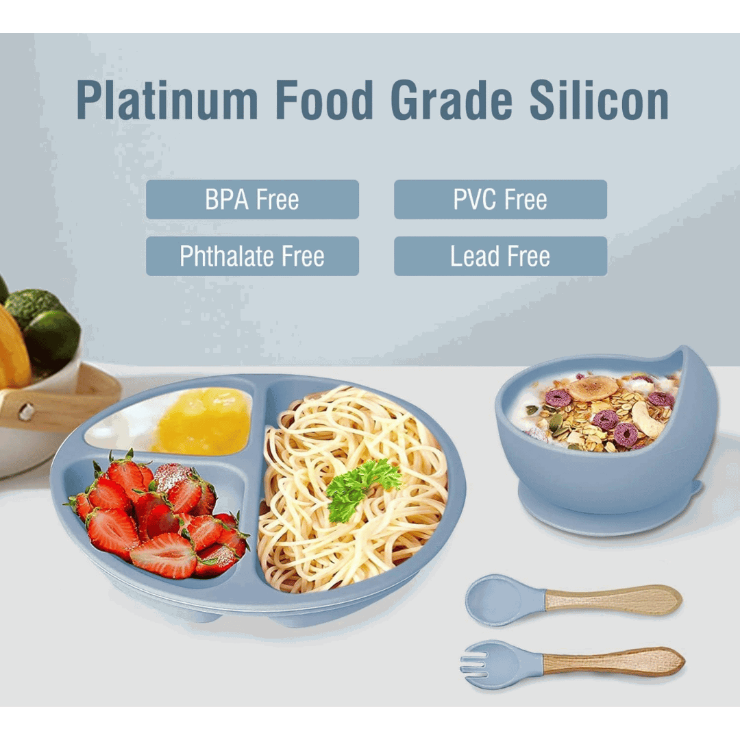 Silicone Baby Feeding Set