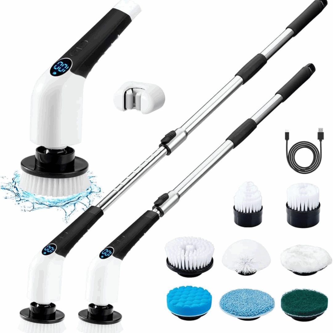 7 Replaceable Electric Spin Scrubber