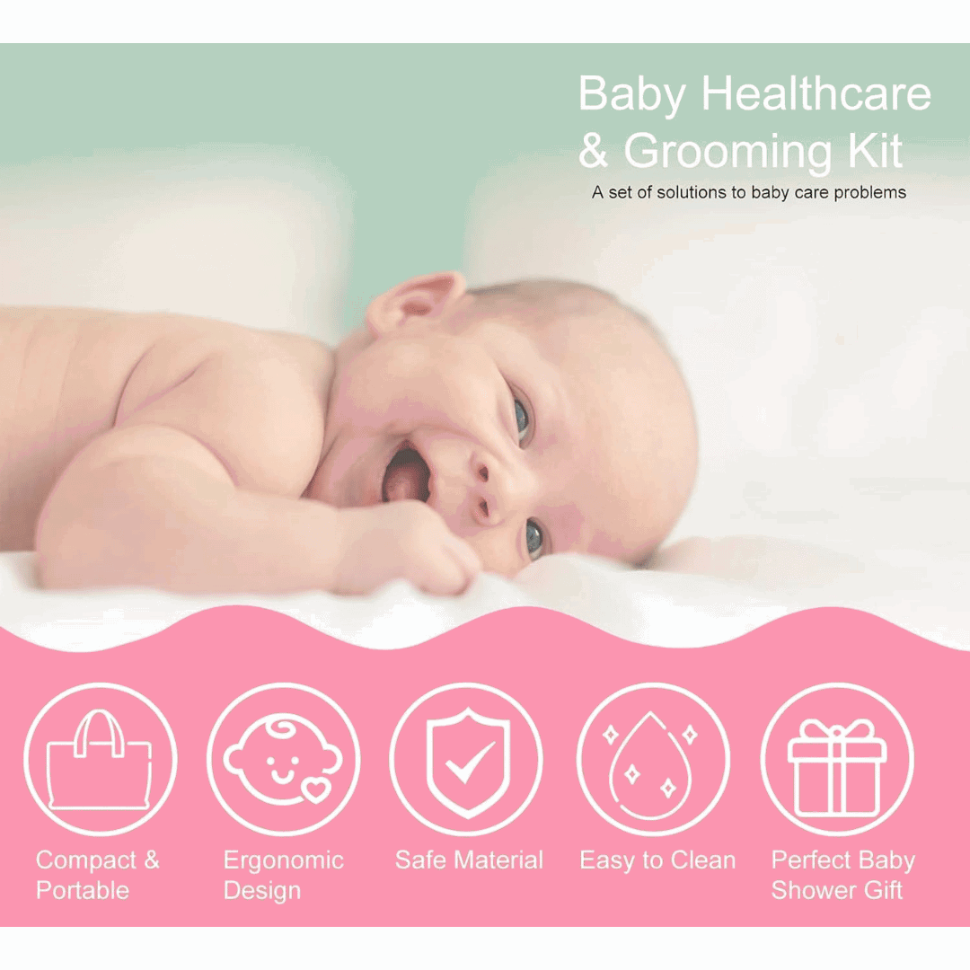 8pcs Baby Grooming Healthcare Kit For Newborn Baby