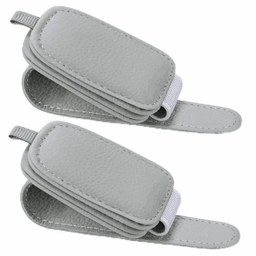 Pack of 2 sunglasses holders for Car Visor