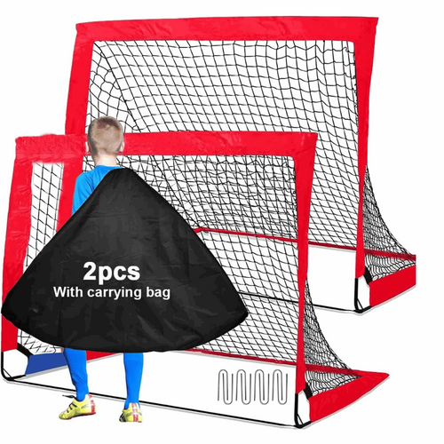 Football Net Set Of 2 Soccer Training Equipment