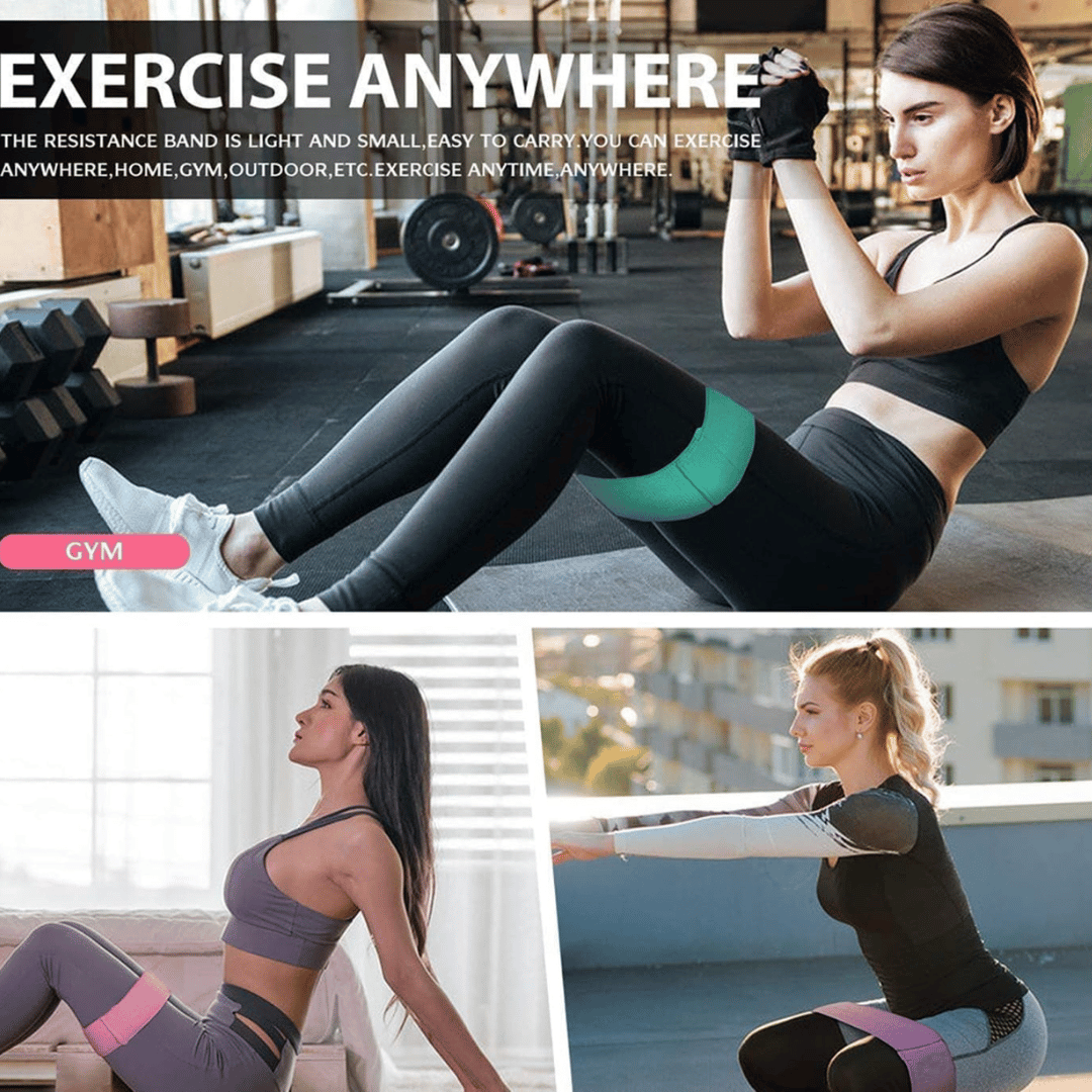Resistance Band Set 3PCS (60, 90 & 150 Pounds)