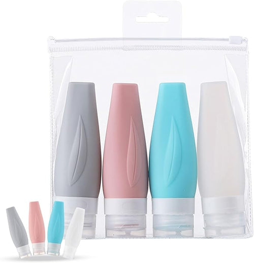 EOPTIFY Leak-Proof Silicone Travel Bottles Set