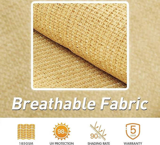 EOPTIFY Sun Shade Sail Shelter
