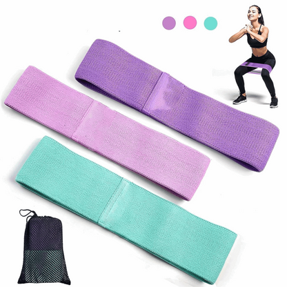 Resistance Band Set 3PCS (60, 90 & 150 Pounds)