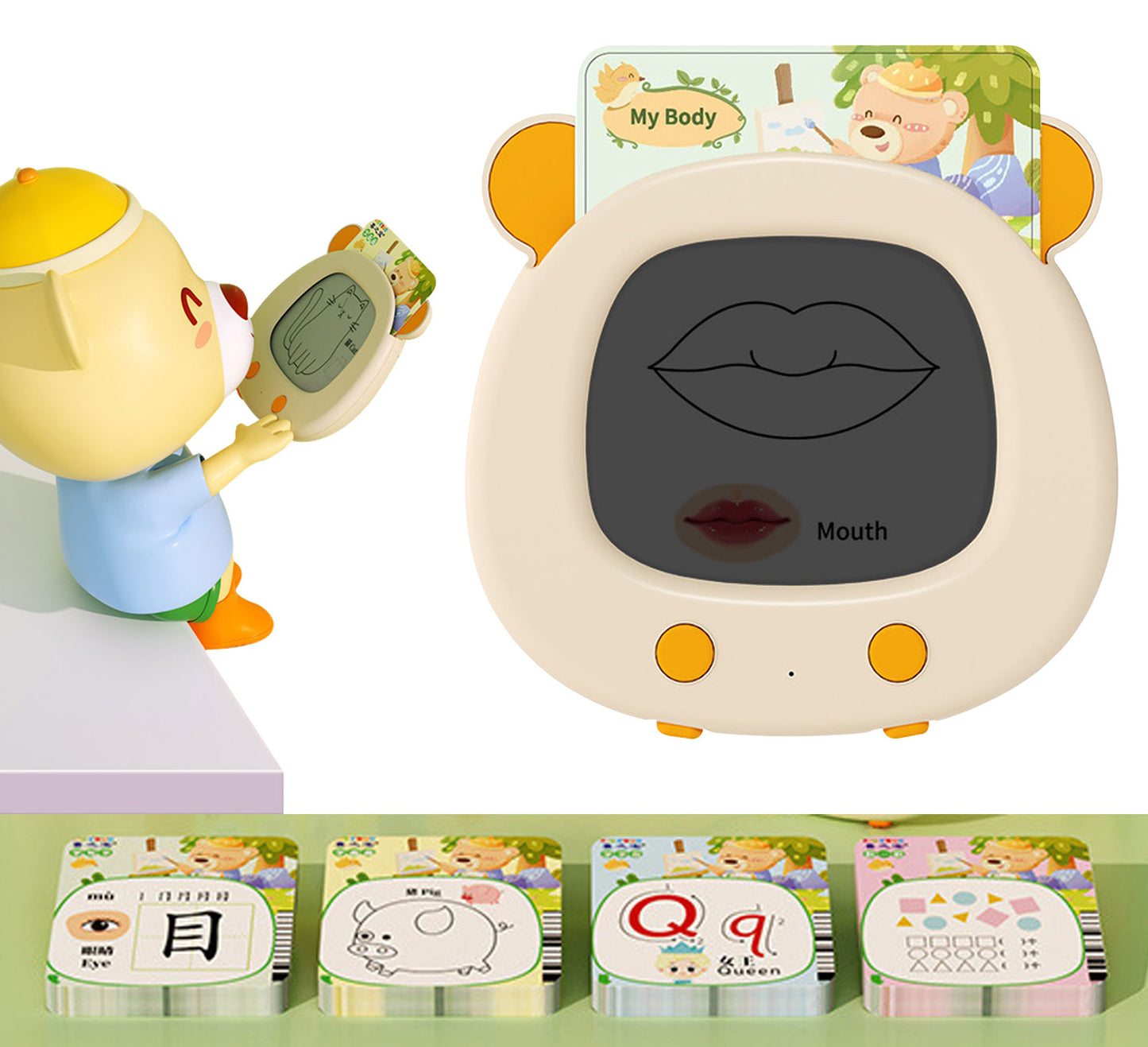 EOPTIFY Talking Flash Cards Learning Toys for kids